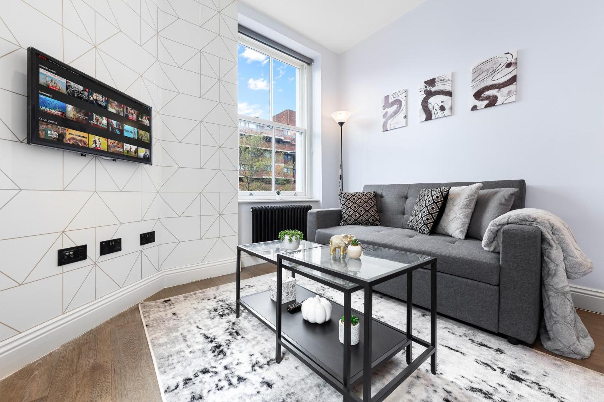 Stunning 1 Bedroom In Westminster With Ac Sleeps 4 London Exteriör bild